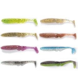 Lucky John Mr. Greedy 3 (7.62 cm) 7P Silikon Yem - 2