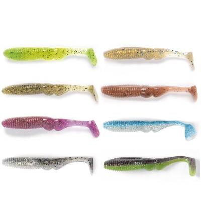 Lucky John Mr. Greedy 3 (7.62 cm) 7P Silikon Yem - 2