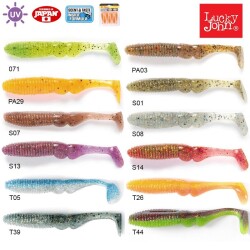 Lucky John Mr. Greedy 3.9 (9.91 cm) 5P Silikon Yem - 3