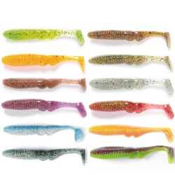 Lucky John Mr. Greedy 3.9 (9.91 cm) 5P Silikon Yem - 2