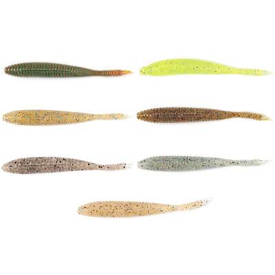 Lucky John S-Shad 3.8 (9.65 cm) 5P Silikon Yem - 9