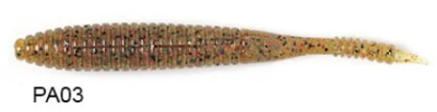 Lucky John S-Shad 3.8 (9.65 cm) 5P Silikon Yem - 5