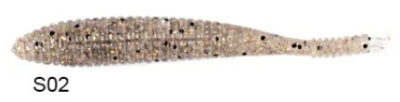 Lucky John S-Shad 3.8 (9.65 cm) 5P Silikon Yem - 4