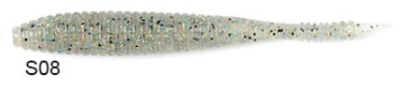 Lucky John S-Shad 3.8 (9.65 cm) 5P Silikon Yem - 3