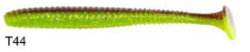 Lucky John S-Shad Tail 3.8 (9.65 cm) 5P Silikon Yem - 50