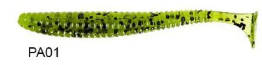 Lucky John S-Shad Tail 3.8 (9.65 cm) 5P Silikon Yem - 18