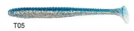Lucky John S-Shad Tail 3.8 (9.65 cm) 5P Silikon Yem - 13