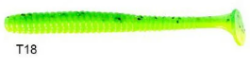 Lucky John S-Shad Tail 3.8 (9.65 cm) 5P Silikon Yem - 12