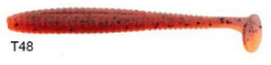 Lucky John S-Shad Tail 3.8 (9.65 cm) 5P Silikon Yem - 9