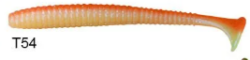 Lucky John S-Shad Tail 3.8 (9.65 cm) 5P Silikon Yem - 2