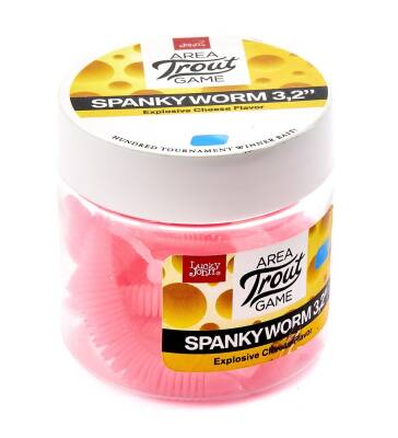 Lucky John Spanky Worm 3.2 (8cm) 10p - 4