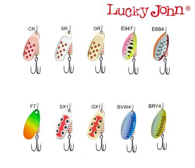 Lucky John Spin X Round Döner Kaşık 11 Gr No4 - 2