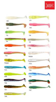 Lucky John Tioga 2.9 (7.36 cm) 7P Silikon Yem - 304