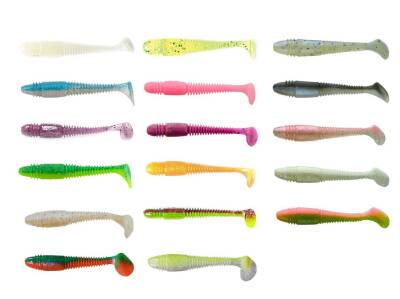 Lucky John Tioga Fat 3.9 (9.91 cm) 5P Silikon Yem - 257