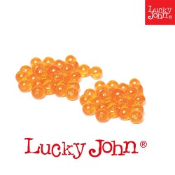 Lucky John Turuncu Silikon Somon Havyarı 6 mm 60 Adet - 2