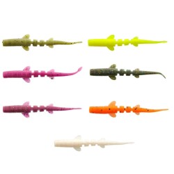 Lucky John Unagi Slug 3'' (7.62 cm) 7P Silikon Yem - 2
