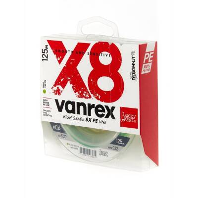 Lucky John Vanrex Pe Örgü X8 Fluo Yeşil 125M - 1