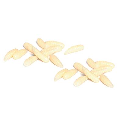 Maggot Silikon Kurtçuk 1.2 cm Alabalık Yemi 30 Adet - 1