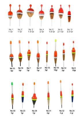Mantar Ahşap Şamandıra 25P - 1