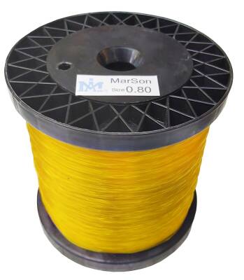 MarSon Bobin Misina 1Kg Sarı 0.80 MM - 1