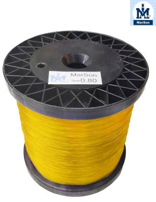 MarSon Bobin Misina 1Kg Sarı 0.80 MM - 2