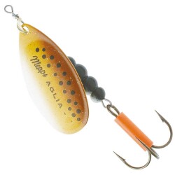 Mepps Aglia Brown Olta Kaşığı Kahverengi-Sarı - Mepps