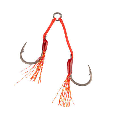 Mustad Alpha Point Alpha Light Double Asist Olta İğnesi A-ASSIST2 - 2