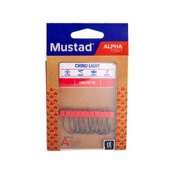 Mustad Alpha Point Chinu Light 10021AP Olta İğnesi - 4