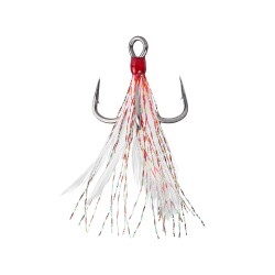 Mustad Alpha Point In-Line TG Üçlü Olta İğnesi ITG76F-RT - Mustad