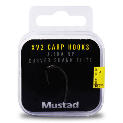 Mustad Carp XV2 Curve Shank Elite Olta İğnesi 60556NP - 4