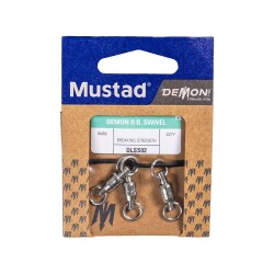 Mustad Demon Ball Bearing Swivel DLSS02 Bilyalı Fırdöndü - 4