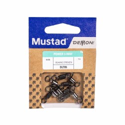 Mustad Demon Power 3-Way Swivel DLT05 Fırdöndü - 4