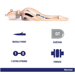 Mustad Inkvader Octopus Jig Sahte Yem - 163