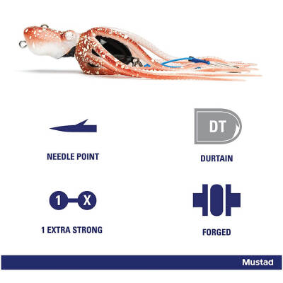 Mustad Inkvader Octopus Jig Sahte Yem - 602