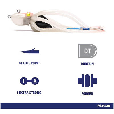 Mustad Inkvader Octopus Jig Sahte Yem - 15