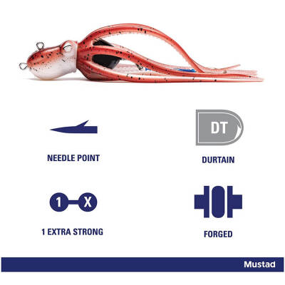 Mustad Inkvader Octopus Jig Sahte Yem - 13