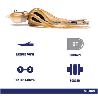 Mustad Inkvader Octopus Jig Sahte Yem - 9