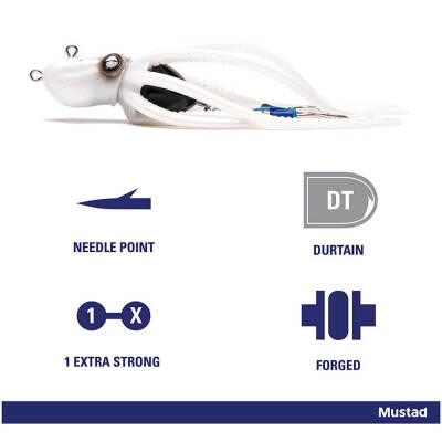 Mustad Inkvader Octopus Jig Sahte Yem - 7