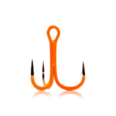 Mustad KVD Elite Round Bend UV TR78NP-UVO Üçlü Olta İğnesi - 1