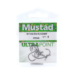 Mustad NTS548 Fırdöndülü Olta İğnesi - 4