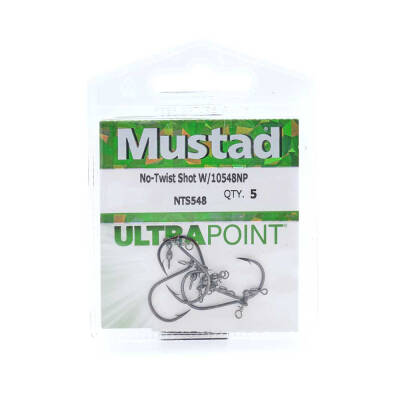 Mustad NTS548 Fırdöndülü Olta İğnesi - 4