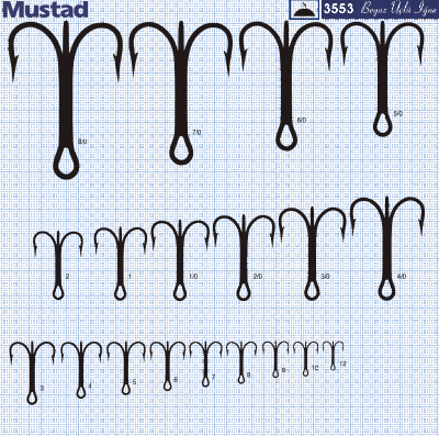 Mustad Olta İğnesi 3553 50li - 6
