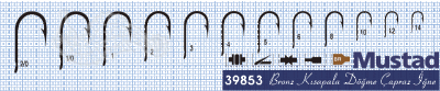 Mustad Olta İğnesi 39853 50li - 5