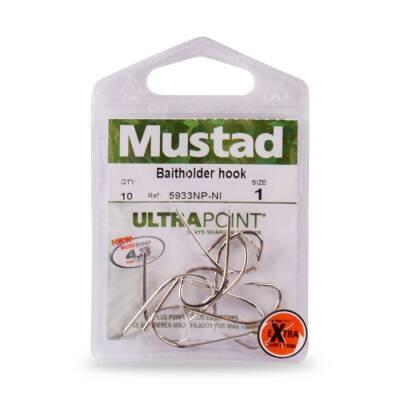Mustad Olta İğnesi 5933 NPNI 10 lu - 7