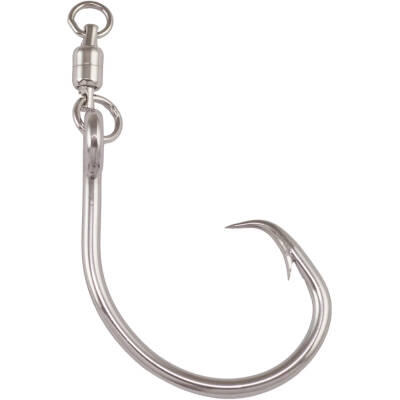 Mustad Swivel Demon Perfect Circle 3X Strong SE39950NP Olta İğnesi - 1
