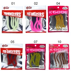 Mutant 3506 Spin Forte 75cm Aromalı LRF Silikon Suni Yem 5li Set - 8