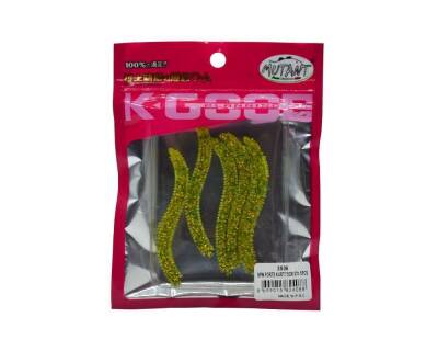 Mutant 3506 Spin Forte 75cm Aromalı LRF Silikon Suni Yem 5li Set - 4