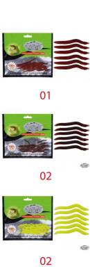 Mutant 3510 Ozmo Solucan 4cm Silikon Suni Yem 30lu Paket - 7