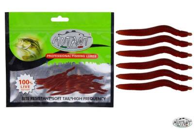 Mutant 3510 Ozmo Solucan 4cm Silikon Suni Yem 30lu Paket - 6