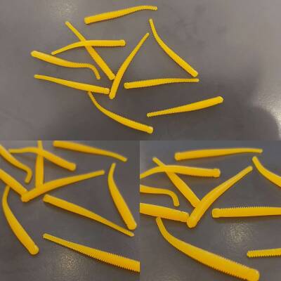 Mutant 3512 Escapee 5cm Aromalı LRF Silikon Suni Yem 10lu Paket - 1